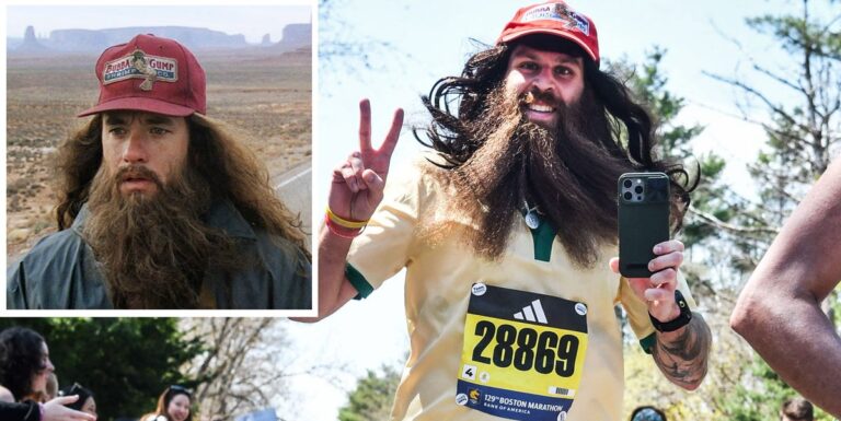 Ce reconstitution de la forêt «avait juste envie de courir»… le marathon de Boston



