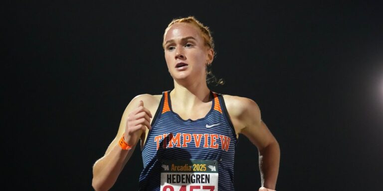 Jane Hedengren bat le record du lycée de Mary Cain de 2 milles



