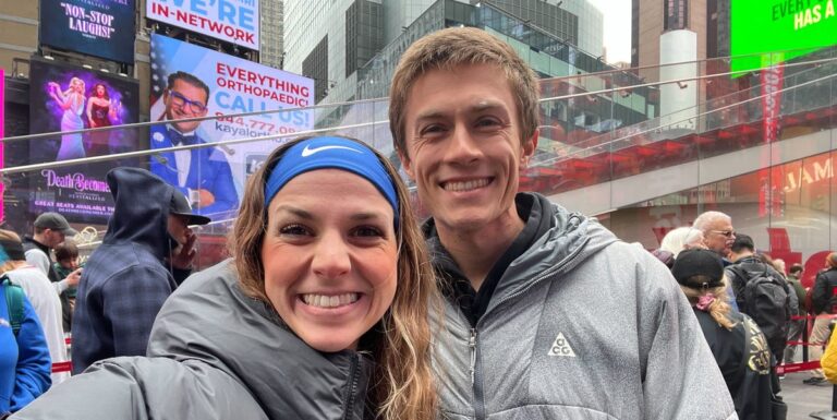 Kylie Mantz a commencé à courir après avoir épousé un marathonien olympique - et s'est rendu compte qu'elle était extrêmement rapide



