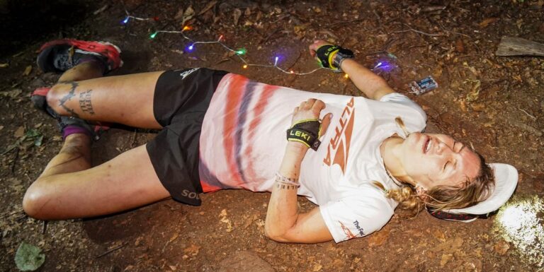 273 miles, 90 heures et un bébé clown de 15 pieds: comment Tara Dower a brisé le long record de sentier du Vermont



