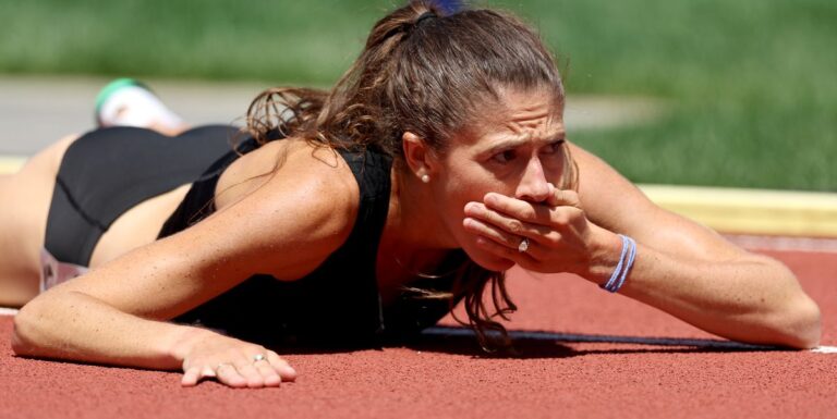 Helen Schlachtenhaufen était un candidat à l'équipe du championnat du monde. Une chute sanglante a anéanti ses espoirs



