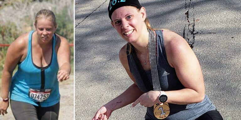 Les kilomètres de journalisation régulièrement ont aidé cette maman de 3 ans à maintenir une perte de poids de 40 livres



