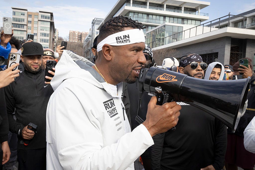 noreaga participe à l'événement ny/nj run champions