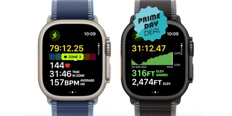 Offre Apple Watch Ultra 3 Prime Day 2026 : économisez 150 $
