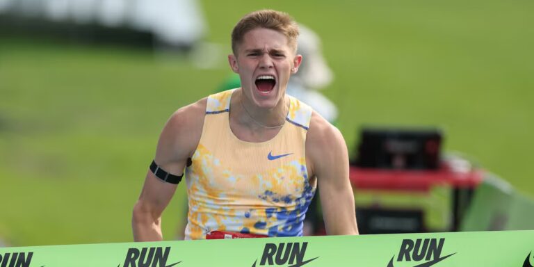 Cooper Lutkenhaus, 17 ans, domine le 800 mètres aux championnats américains

