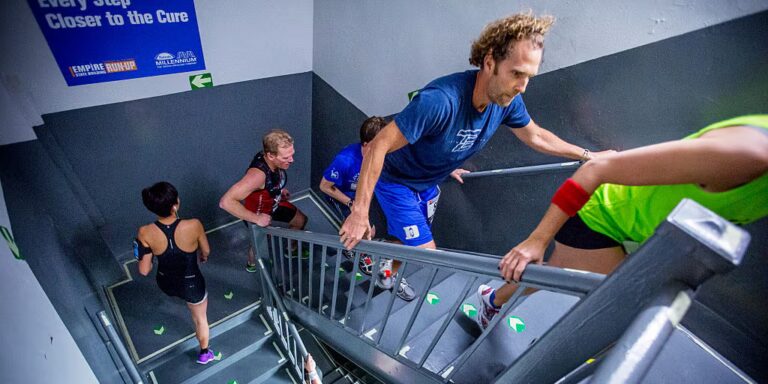 Les coureurs escaladent l’Empire State Building (de la manière légale) depuis des décennies

