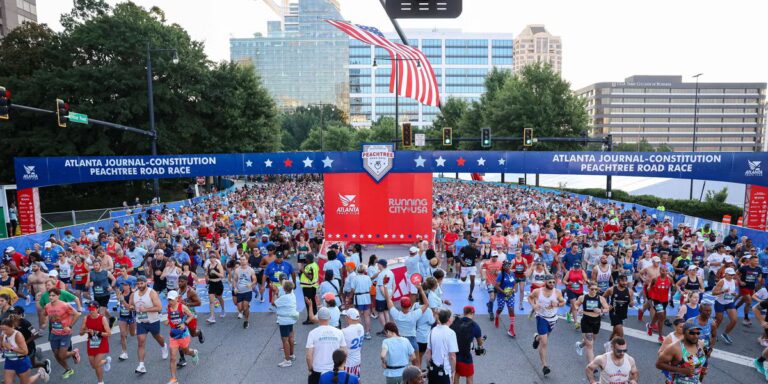 Résultats de la course sur route Peachtree 2026
