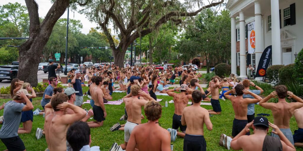 Qu'est-il arrivé à la fête universitaire ? Sur certains campus, la génération Z préfère courir.
