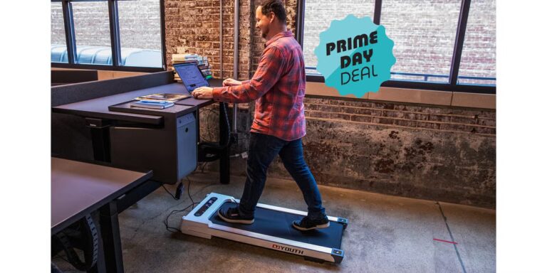 Ce tapis de marche coûte moins de 200 $ pour les journées Big Deal du Prime Day

