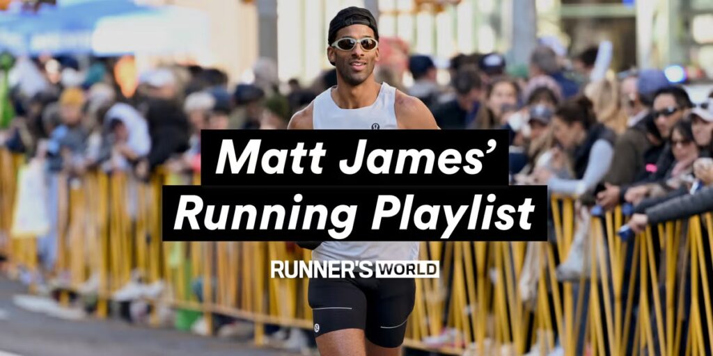 Matt James partage sa playlist de marathon avant de courir à New York